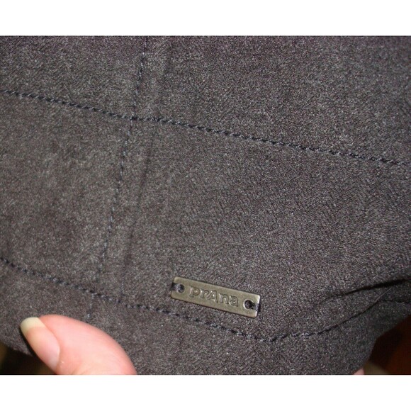New NWT Prana Inna Dark Gray Womens S Jacket Coat Zip Long Hood Warm Wat… - Picture 5 of 12